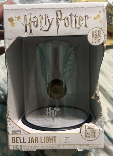 Official Harry Potter Golden Snitch - Bell Jar Light Touch Lamp New 海外 即決