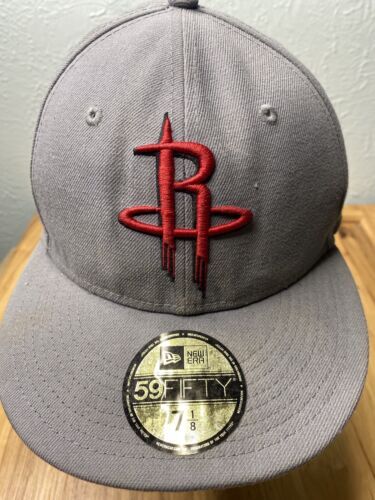 Houston Rockets New Era 59Fifty Fitted 7 1/8 NBA Basketball Nice 海外 即決