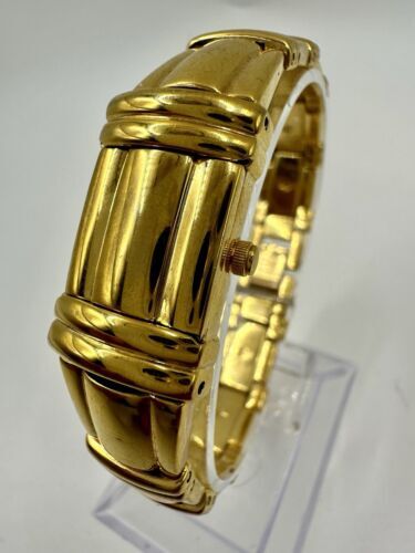 Vintage Citizen Elegance Ladies Gold Tone Hidden Dial Watch Mother Of Pearl RARE 海外 即決