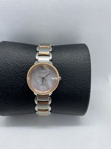 Citizen Eco-Drive Classic Stainless Steel Ladies Quartz Watch 海外 即決