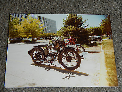 OLD VINTAGE MOTORCYCLE PICTURE PHOTOGRAPH 海外 即決