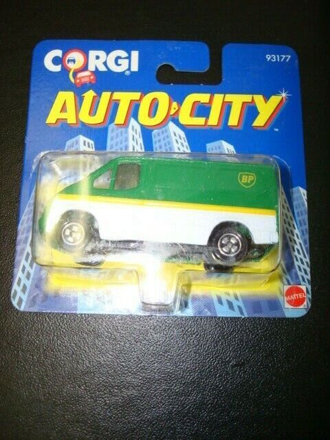 VINTAGE CORGI Auto City BP Van DIE CAST ~New and Sealed in Package 海外 即決