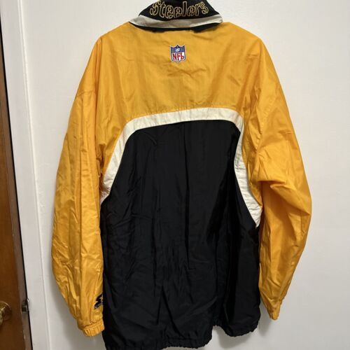 Vintage Pittsburgh Steelers Starter Jacket Mens XL Pro Line Authentic 1990s 海外 即決 Vintage Pittsburgh Steelers Starter Jacket Mens XL Pro Line Authentic 1990s 海外 即決