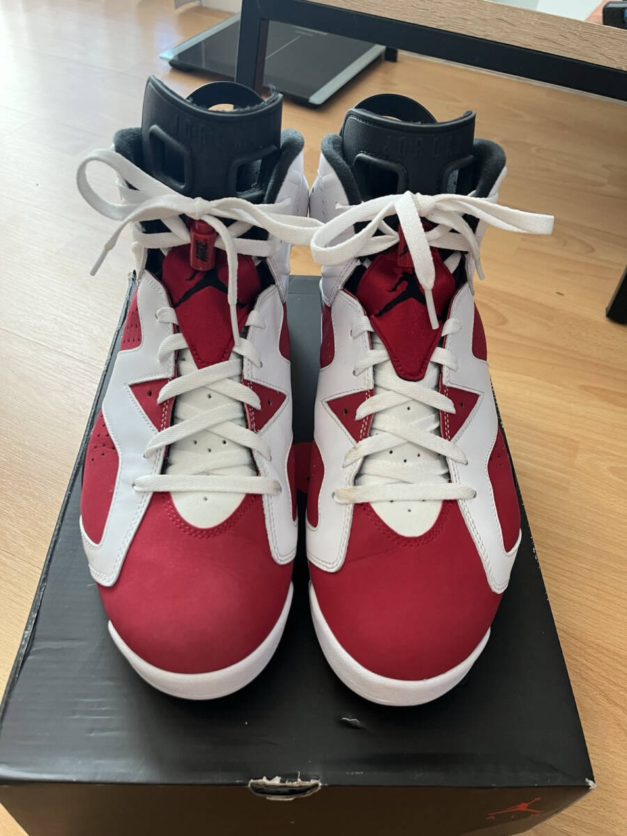 Jordan 6 Carmine 2021 海外 即決