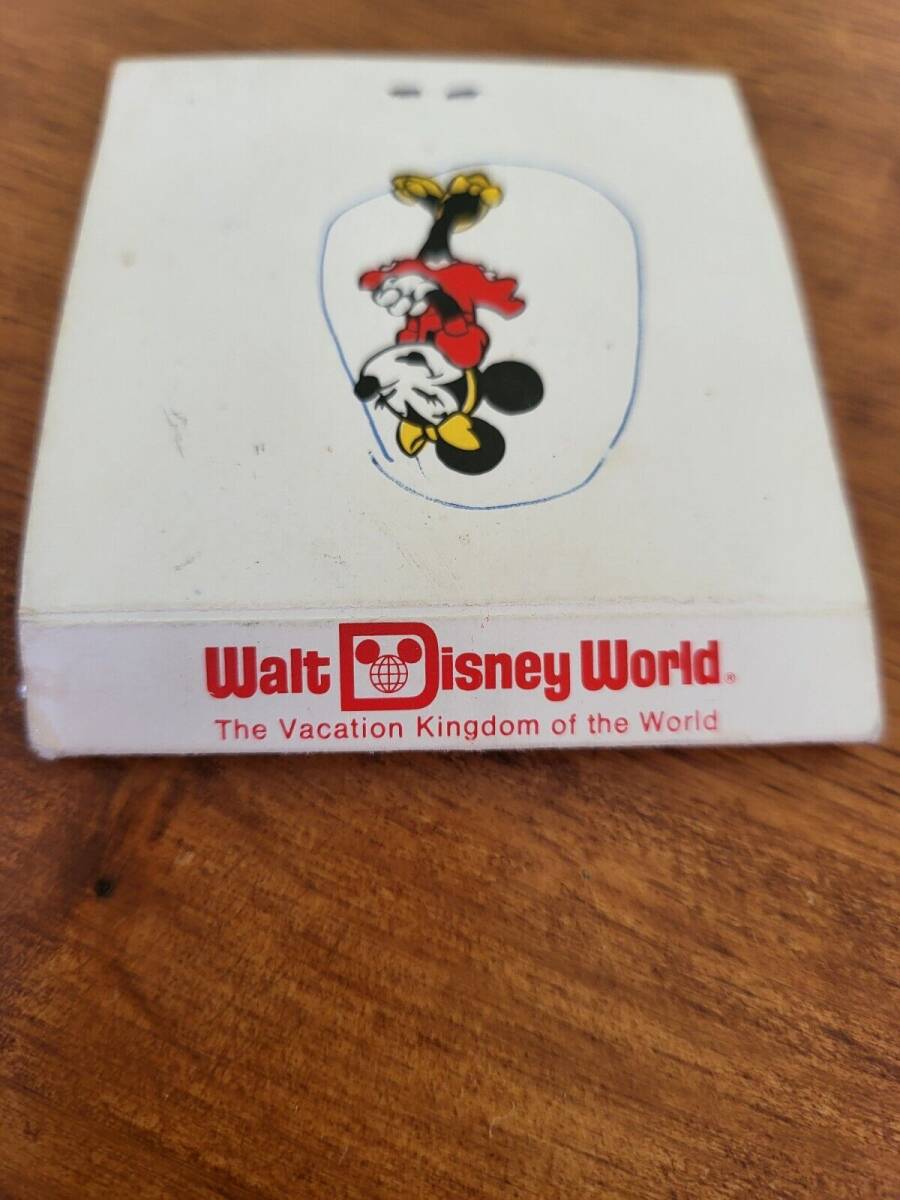 Walt Disney World Travel Sewing Kit Complete Vintage 1980\'s Minnie Mouse VTG T6 海外 即決