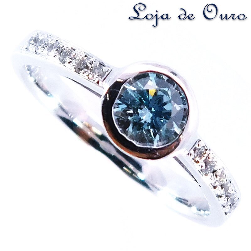セール★ダイヤモンド0.51ct/0.12ct★K18WG◆エタニティー◆リング◆16号【送料無料】