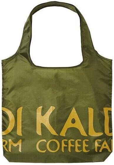 ★新品 未使用 廃盤カラー★ KALDI カルディオリジナル☆エコバッグ ☆カーキ