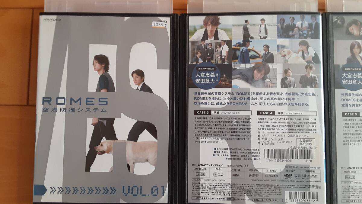 ROMES 空港防御システム DVD全巻セット〈4枚組〉大倉忠義 / 安田