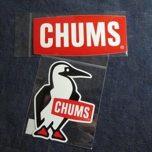 2枚セット CHUMS チャムス ステッカー CH62-1622 CH62-1072 未使用 防水素材