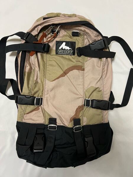 極美品 GREGORY 銀タグ デイアンドハーフ デザートカモ