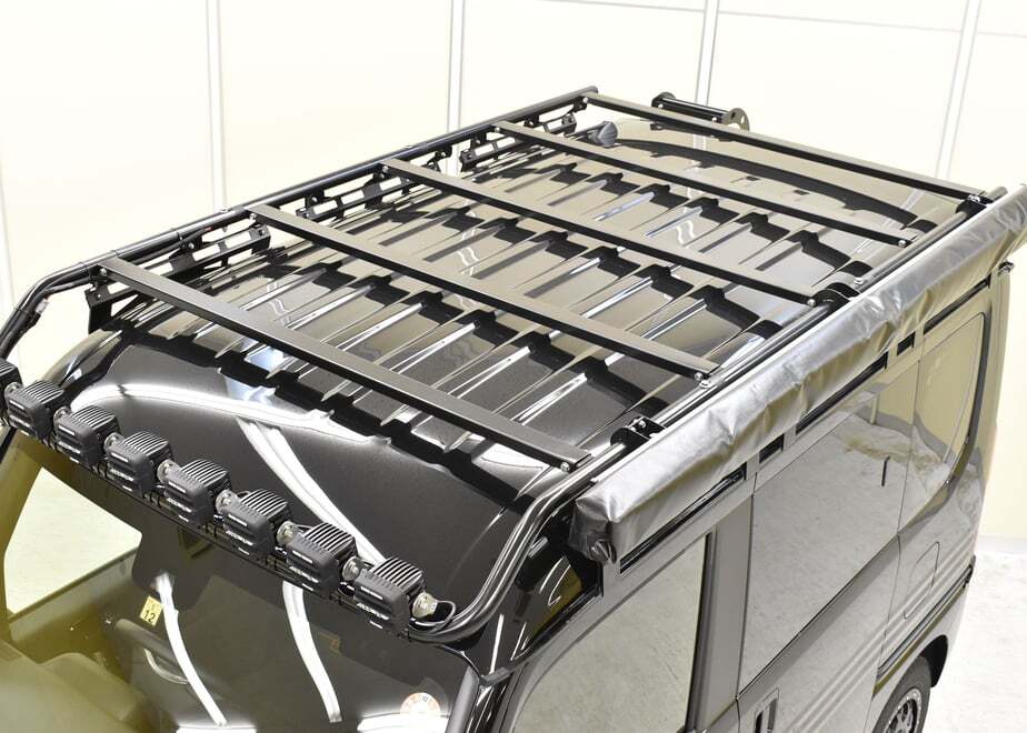 ハードカーゴ アウトドアキャリア バン専用 N-VAN JJ1 JJ2 専用 軽トラック ドレスアップ カスタム カスタマイズ パーツ HC-OCVN3