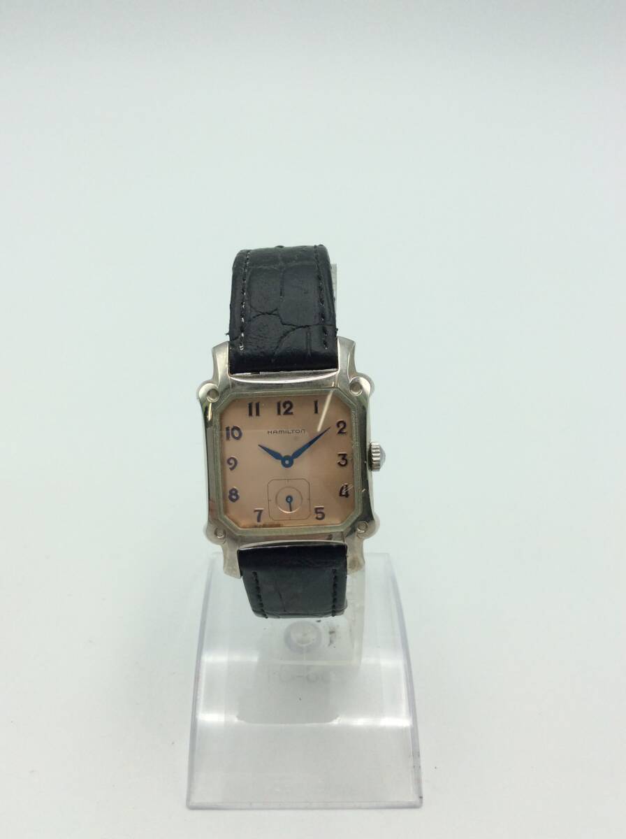 ハミルトン☆手巻き。日差30秒以内。ケース幅32mm。調整済み
