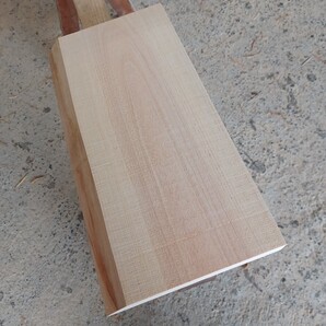A-2024【46×22.8~23.2×3.6cm】 国産ひのき 片耳付板 まな板 棚板 看板 一枚板 無垢材 桧 檜 DIY