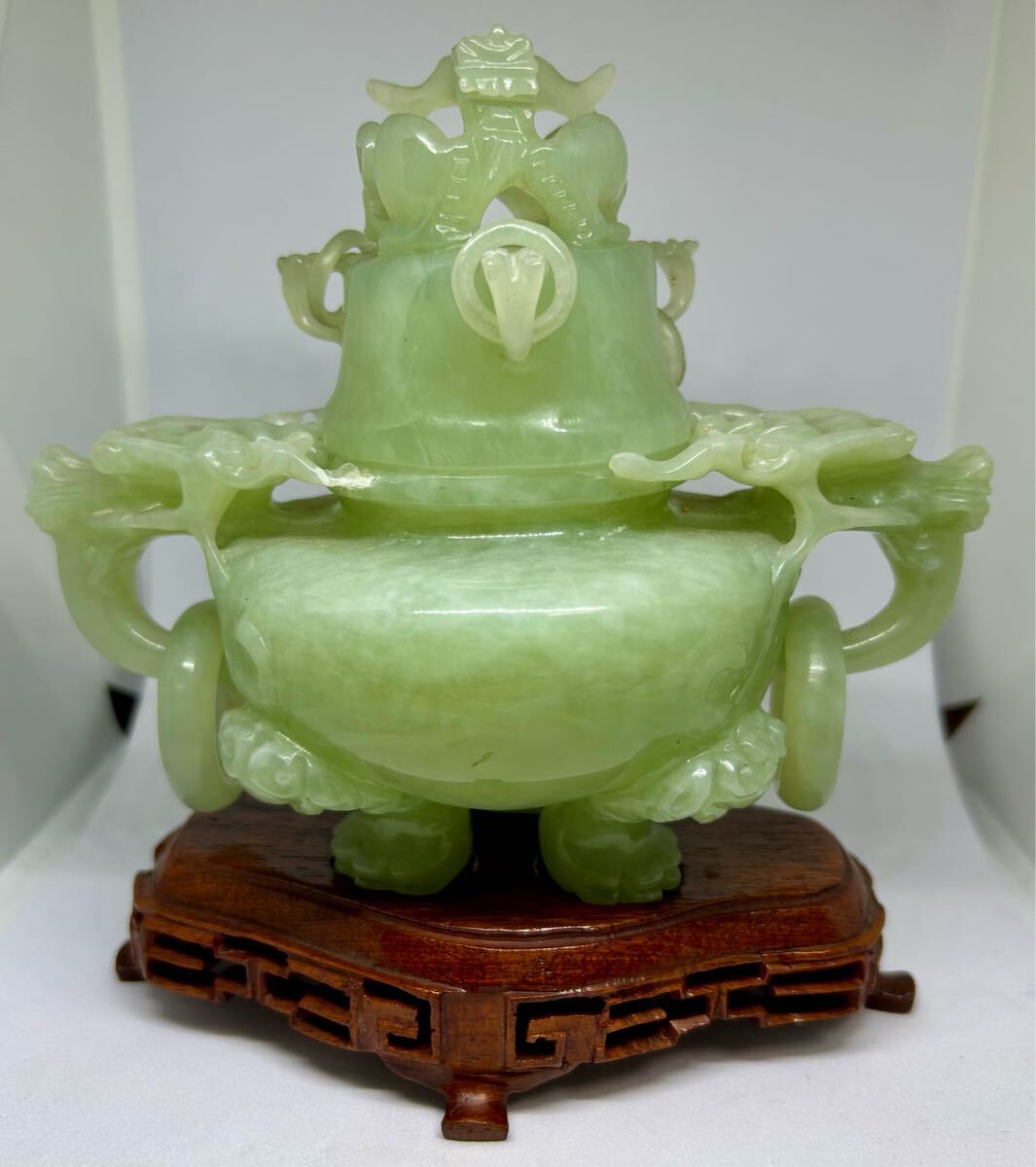 Yahoo!オークション -「翡翠 龍 置物」(彫刻、オブジェ) (美術品 Yahoo!オークション -「翡翠 龍 置物」(彫刻、オブジェ) (美術品