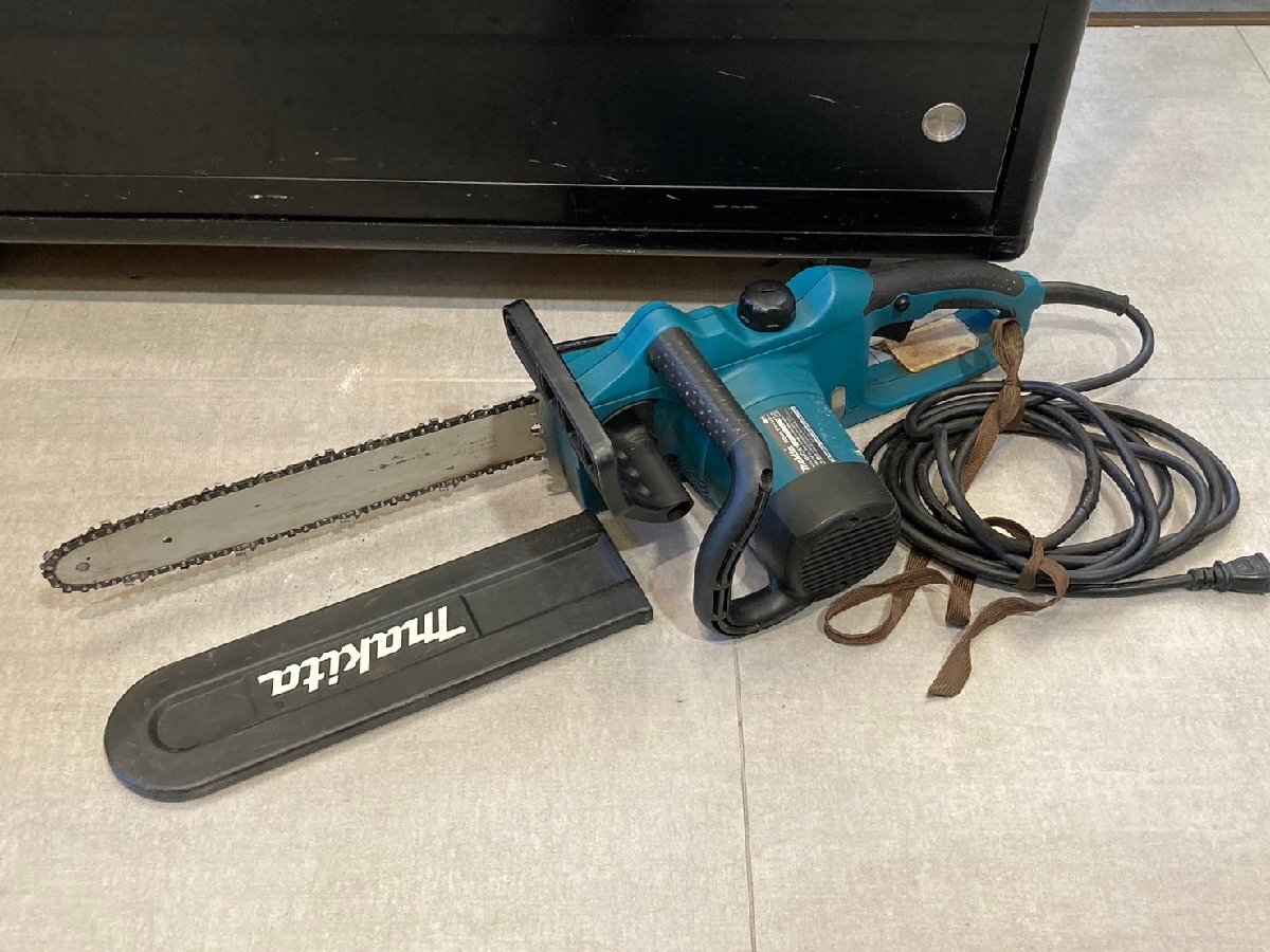 ◆Makita マキタ 350mm 電動チェーンソー MUC351 電動工具 中古◆15000★