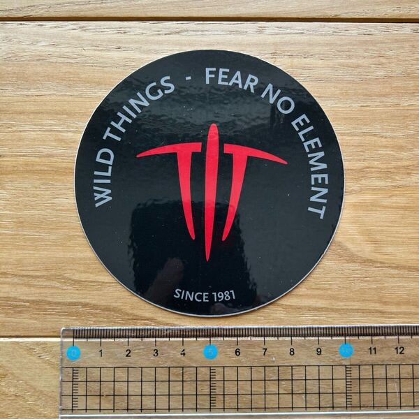 ★即決 WILD THINGS ステッカー ★ シール デカール アウトドア ワイルドシングス キャンプ