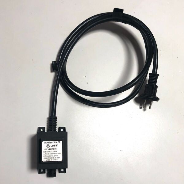 LED 電源トランス DJ-21-24W LEDイルミネーション用 (管D)