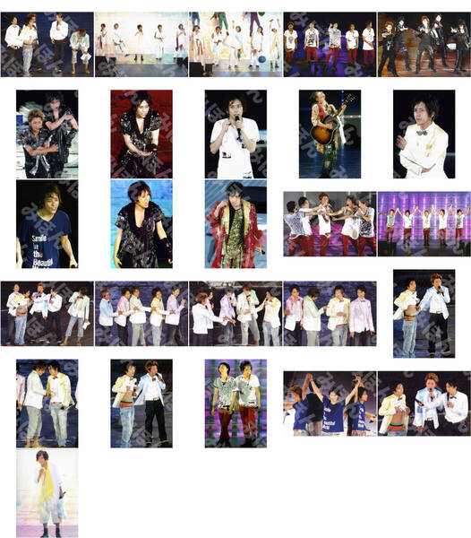二宮和也 嵐 ARASHI LIVE TOUR 2011-2012 “Beautiful World” 国立競技場 2011年9月4日 生写真 写真 26枚セットB