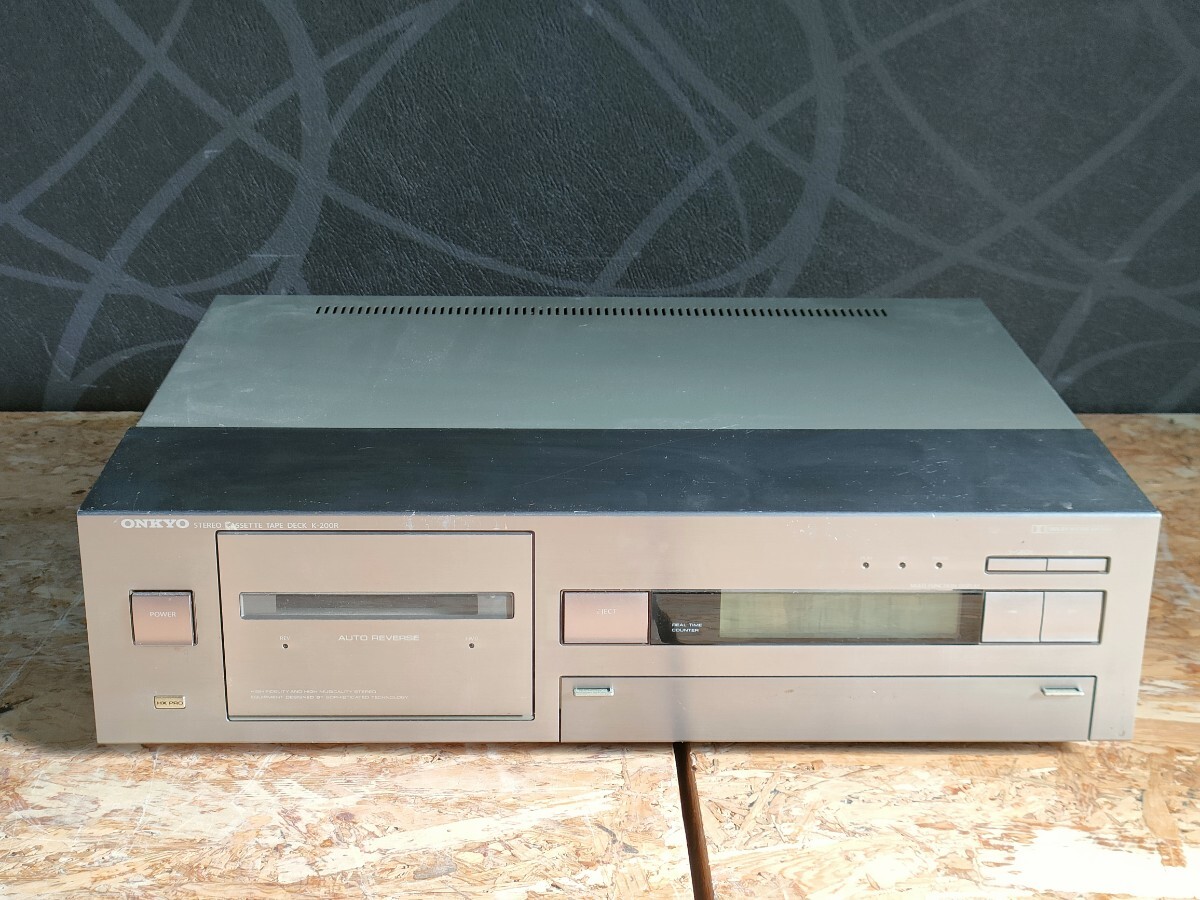 Yahoo!オークション -「onkyo k-200」(カセットデッキ Yahoo!オークション -「onkyo k-200」(カセットデッキ