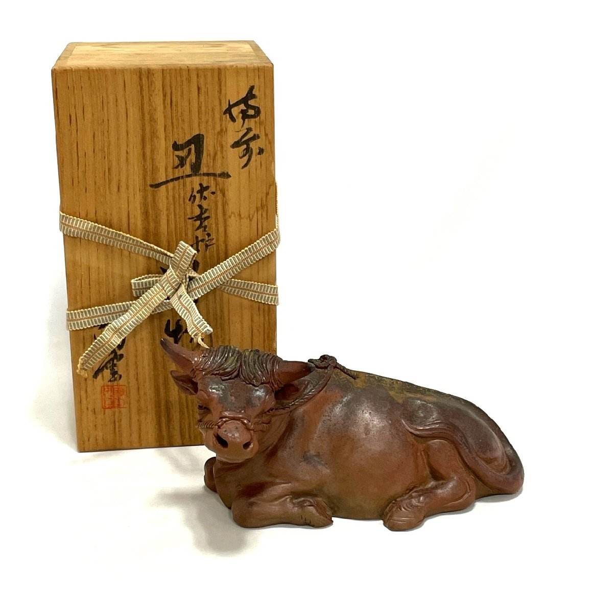 Yahoo!オークション -「牛 置物」(陶芸) (工芸品)の落札相場 Yahoo!オークション -「牛 置物」(陶芸) (工芸品)の落札相場