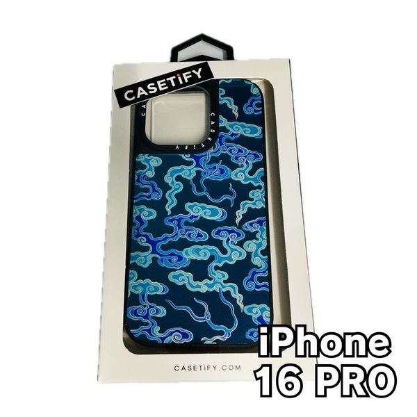 CASETiFY iPhone16 PRO 雲柄