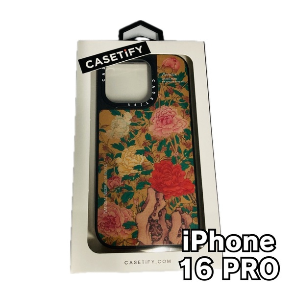National Museum of Korea×CASETiFY iPhone16 PRO 花柄