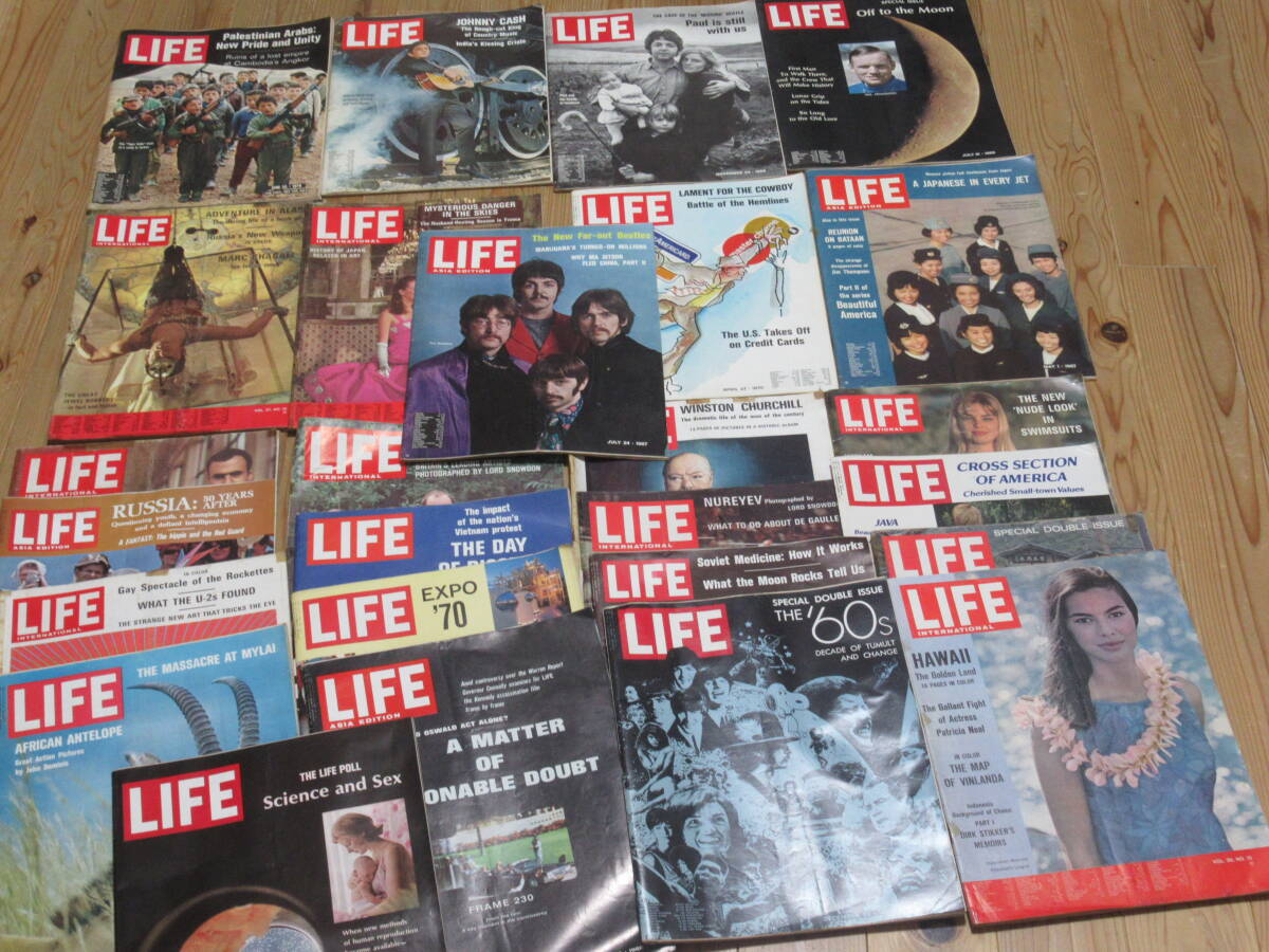 Yahoo!オークション -「life誌 ライフ」(外国語雑誌) (雑誌)の
