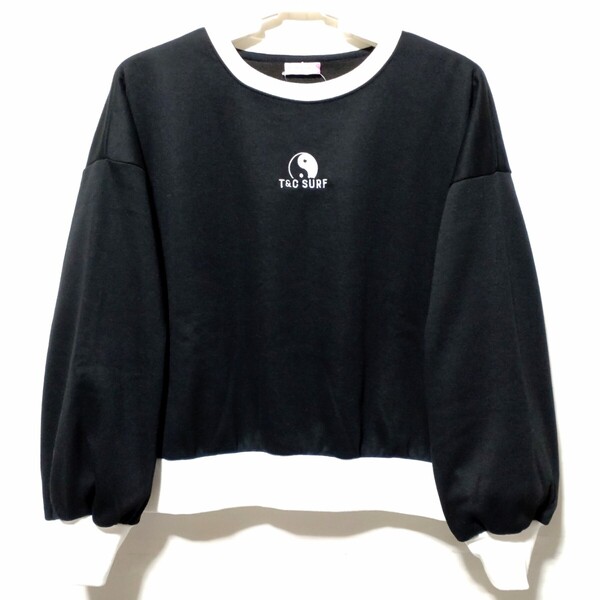 特価/未使用【サイズ=L(レディス)】T&C SURF DESIGNS/タウン&カントリー/タウカン/レディス/裏起毛/スウェット/トレーナー/胸囲=86~94cm