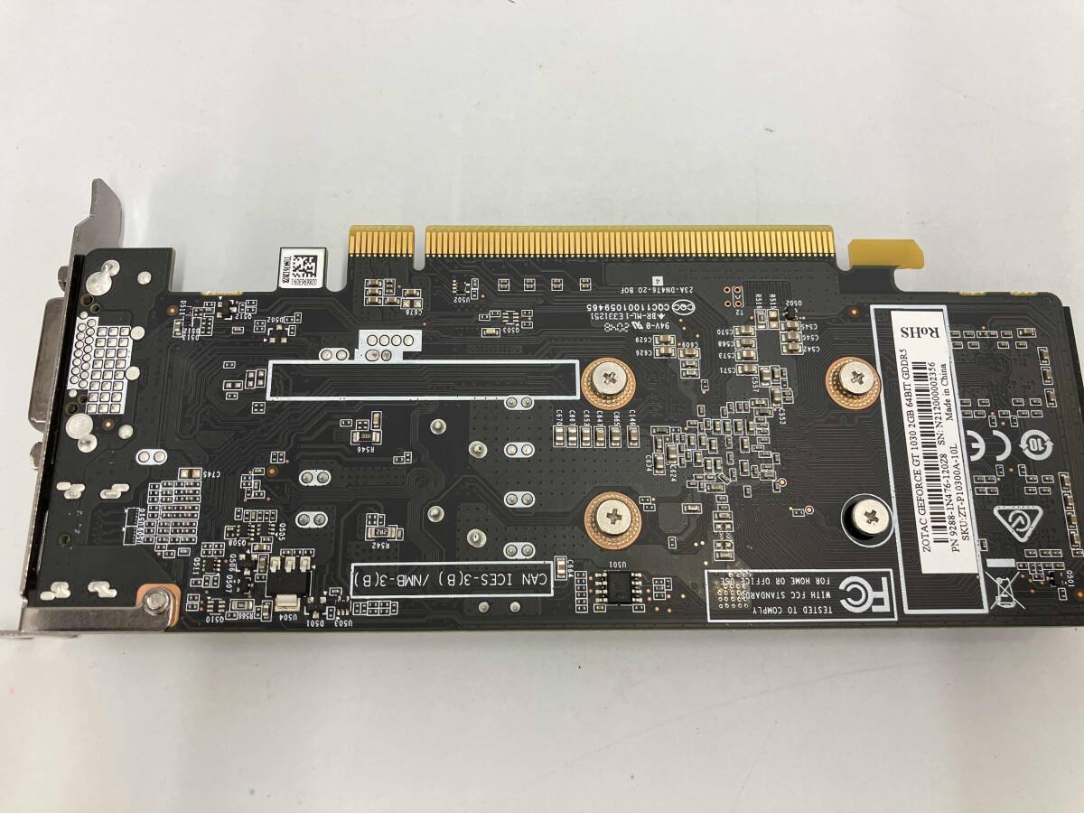 NVIDIA GEFORCE GT1030 ZOTAC製 NVIDIA GEFORCE GT1030 ZOTAC製