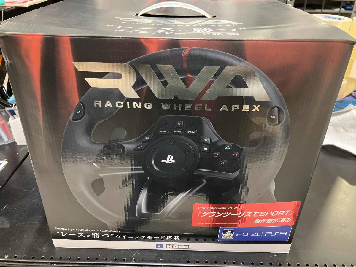 PlayStation4 - 【動作確認済み】HORI RWA｜ホリ　レーシングホイールエイペックス 株式会社 HORI | レーシングホイールエイペックス for