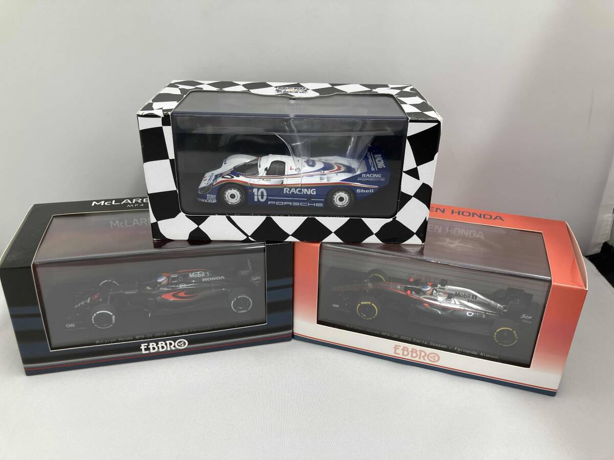 EBBRO ミニカーセット 2007-20093台セット Yahoo!オークション -「ミニカー セット」(レーシングカー