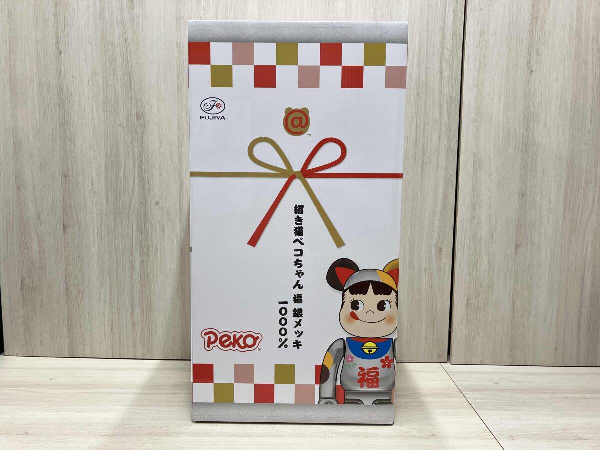 Yahoo!オークション -「be@rbrick 招き猫 ペコちゃん 福 銀 Yahoo!オークション -「be@rbrick 招き猫 ペコちゃん 福 銀
