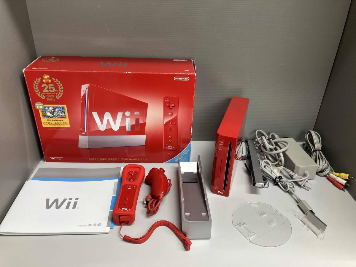 Yahoo!オークション -「マリオ25周年」(Wii本体) (Wii)の落札 Yahoo!オークション -「マリオ25周年」(Wii本体) (Wii)の落札