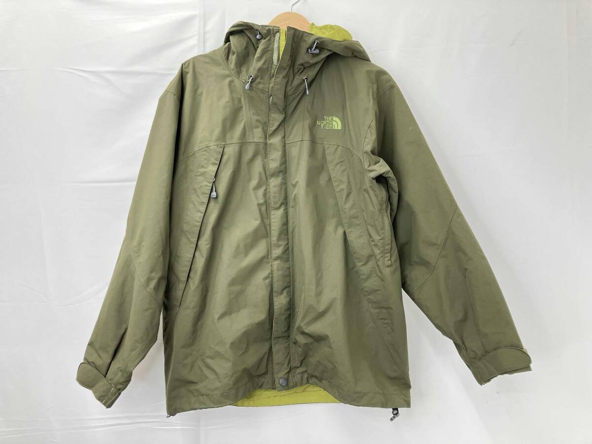 THE NORTH FACE ザ ノースフェイス NP15501 SCOOP JACKETスクープジャケット サイズM メンズ モスグリーン系 カーキ系 ジップアップ