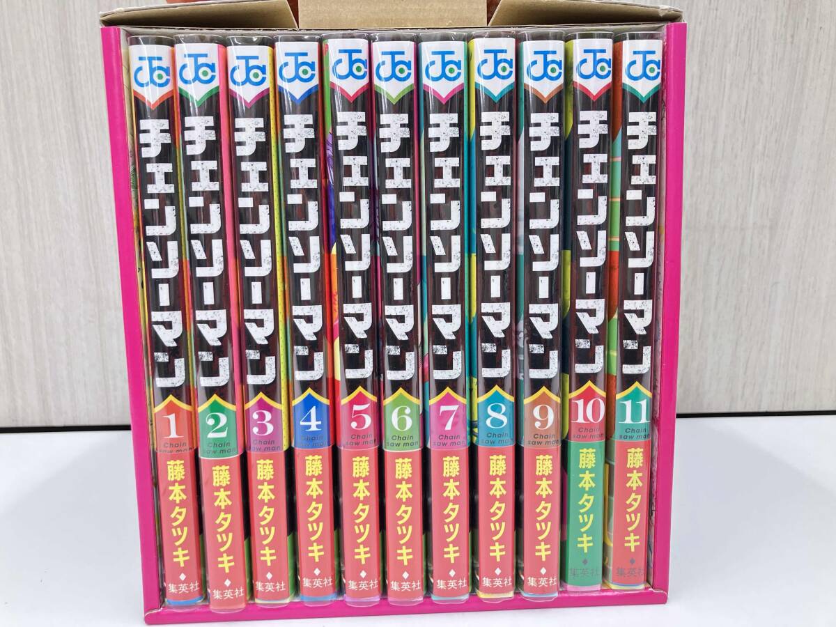 集英社 チェンソーマン1〜11巻セット 藤本タツキ 収納BOX イラスト