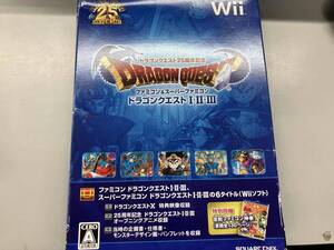 Wii ドラゴンクエスト25周年記念 ファミコン&スーパーファミコン ドラゴンクエストⅠ・Ⅱ・Ⅲ