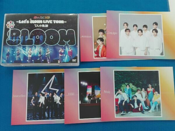 Let's BLOOM LIVE TOUR 7人の軌跡 DVD 君の花になる〜Let's 8LOOM LIVE TOUR～7人の軌跡／DVD（TBS