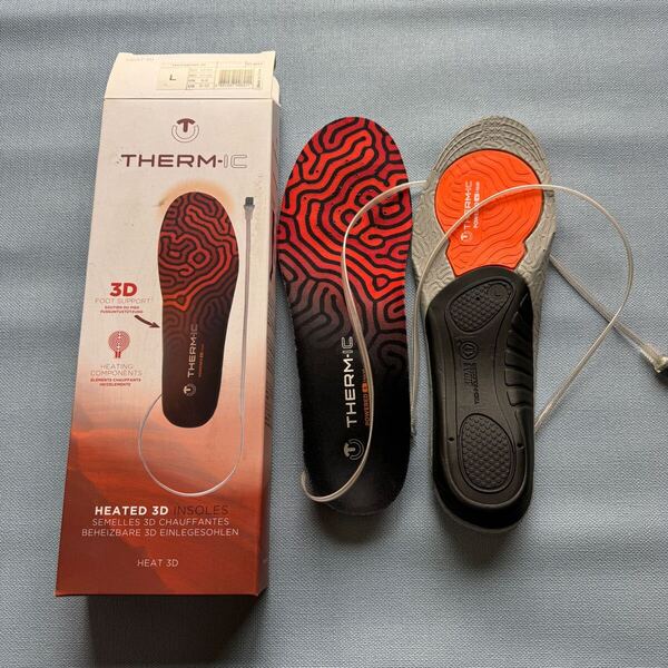 THERM-IC ヒート3Dインソール Lサイズ (27-28cm) サーミック シダス ヒート3Dインソール HEAT 3D INSOLE