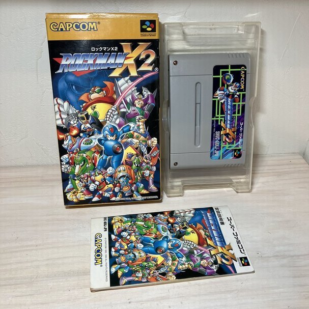 Yahoo!オークション -「スーパーファミコン ロックマンx2 Yahoo!オークション -「スーパーファミコン ロックマンx2