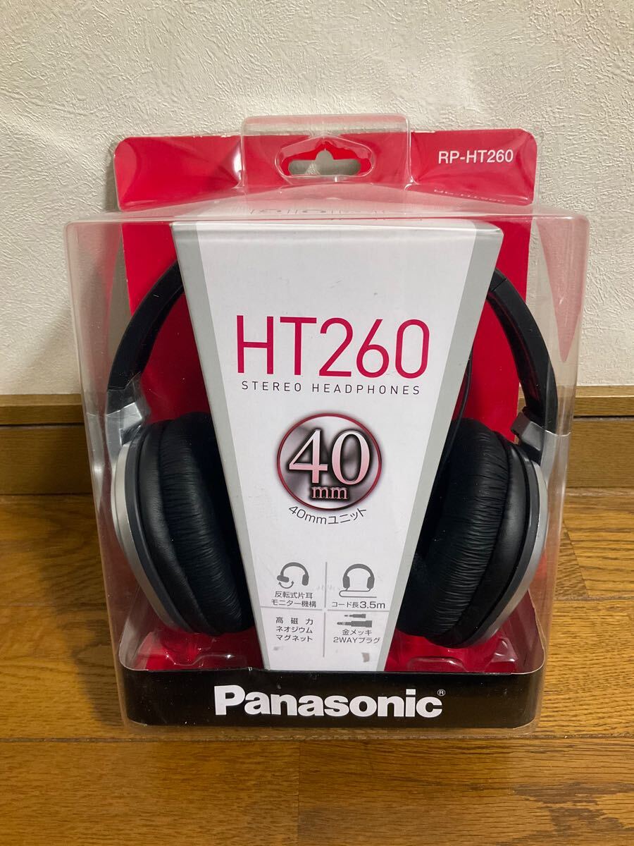 中古】（新古品） Panasonic ステレオヘッドホン ホワイト RP