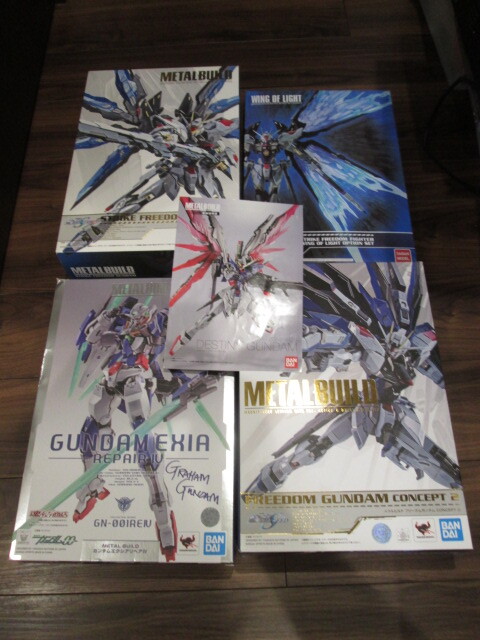 Yahoo!オークション -「metal build ガンダムエクシアリペアiv