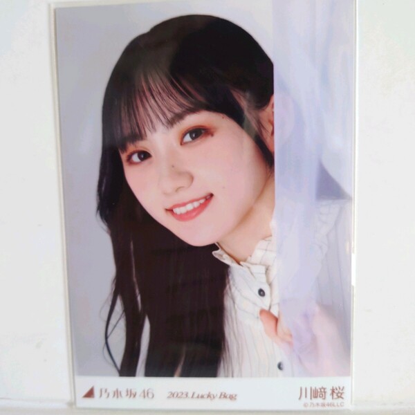 乃木坂46 生写真 川﨑桜 2023 カレンダー衣装 Lucky Bag 福袋 ヨリ