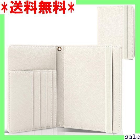 ☆人気商品 Dockii パスポートケース スキミング防止 人気 ルウォレット PASSPORT 収納ケーズ オフホワイト 59