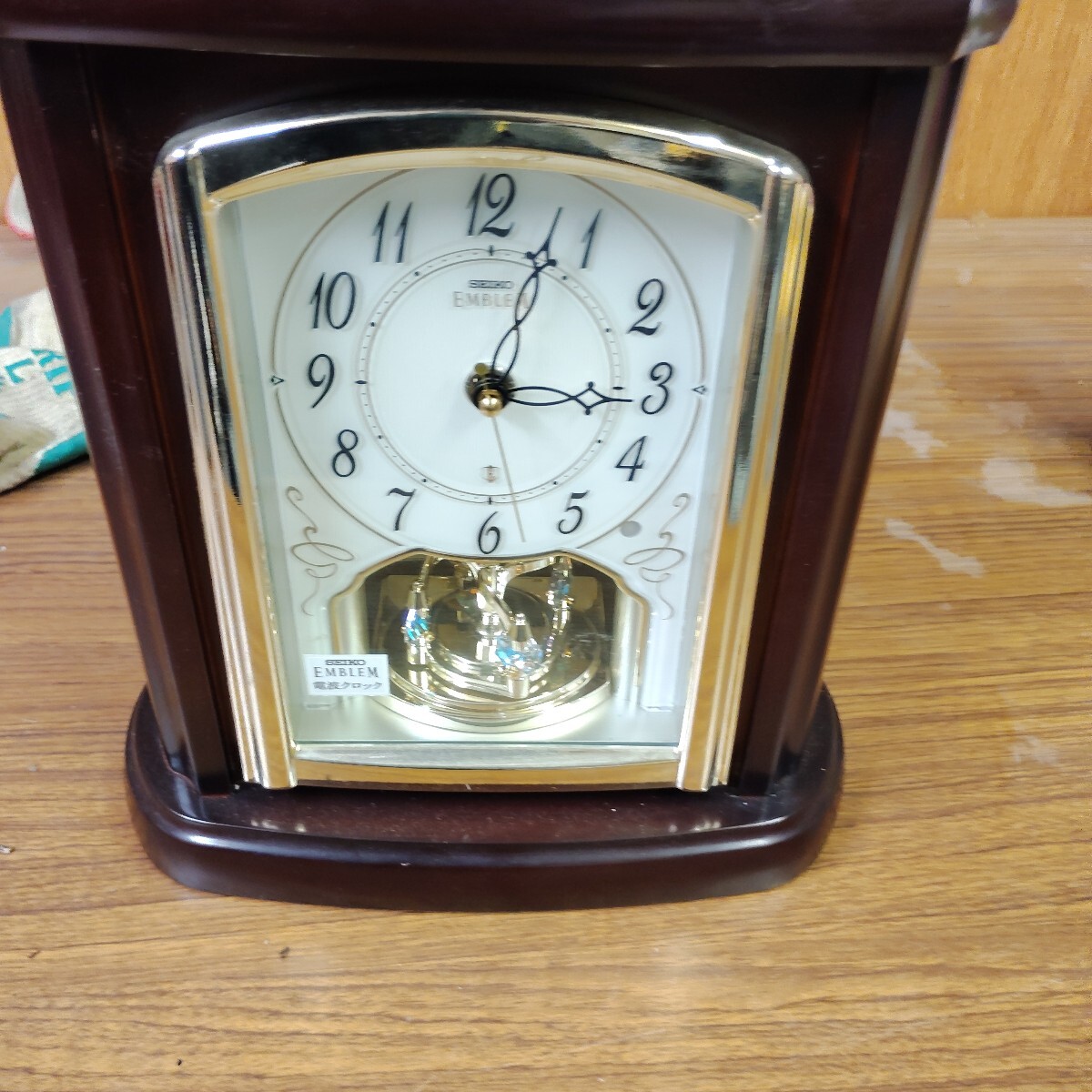 Yahoo!オークション -「seiko emblem」(置時計) (置時計、掛時計 Yahoo!オークション -「seiko emblem」(置時計) (置時計、掛時計