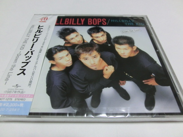 ヒルビリー・バップス HILLBILLY THE KID Down the Line CD 新品