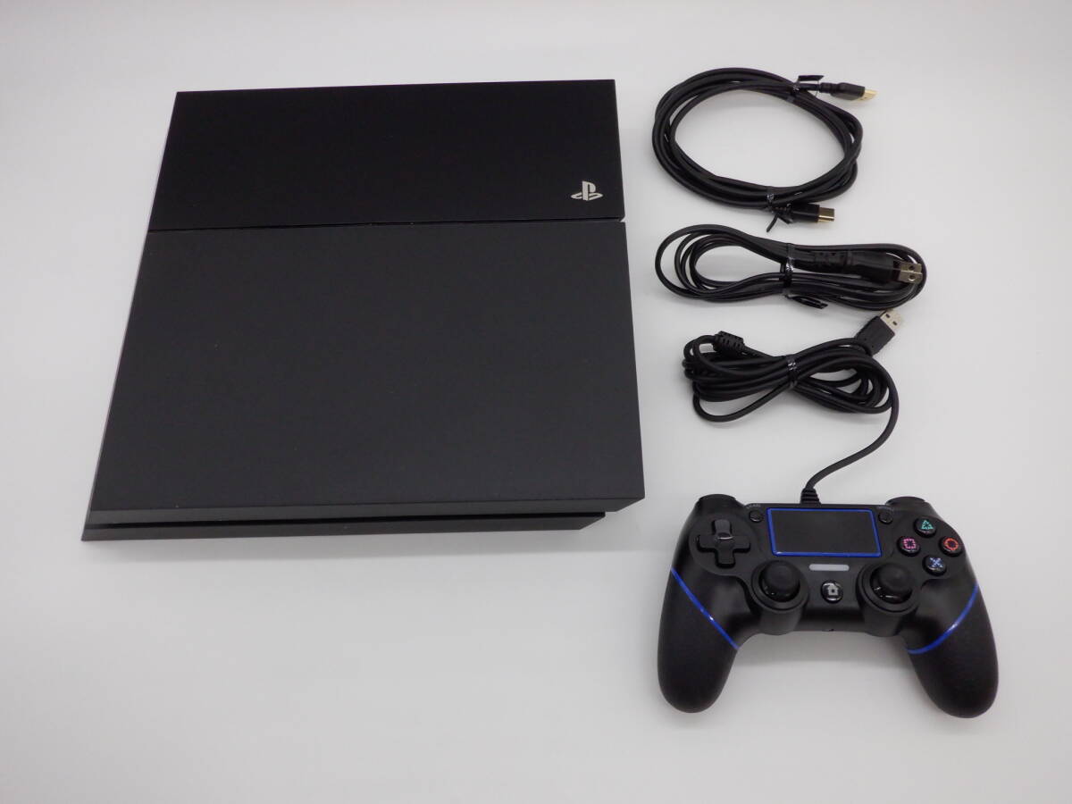 SONY Playstation 4 PS4 Jet Black console 500GB CUH-1000A w