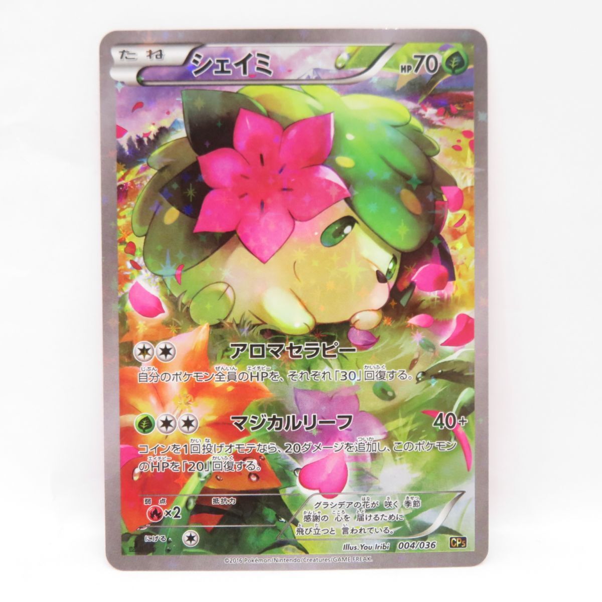 Yahoo!オークション -「シェイミ 004/036 cp5」(ポケモンカード Yahoo!オークション -「シェイミ 004/036 cp5」(ポケモンカード
