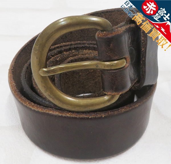 Yahoo!オークション -「rrl leather belt ダブルアールエル Yahoo!オークション -「rrl leather belt ダブルアールエル