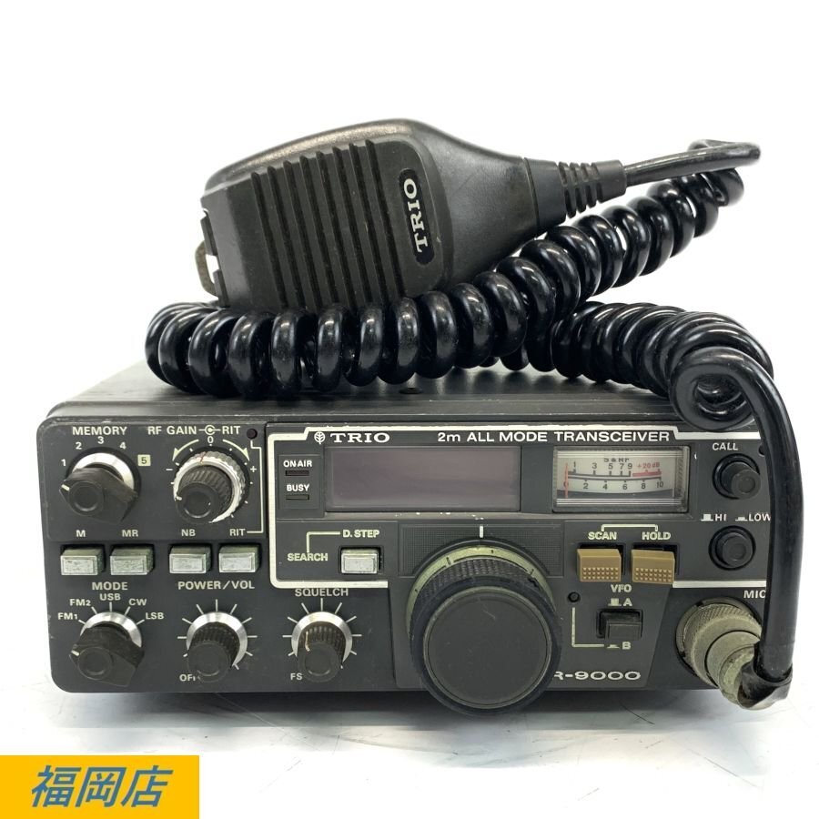 TRIO TR-9000 144MHz オールモードトランシーバー 動作品 Yahoo!オークション -「trio tr-9000」(固定) (トランシーバー