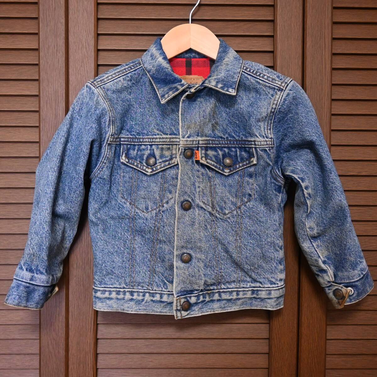 flower購入♡ヴィンテージキッズLEVISGジャン